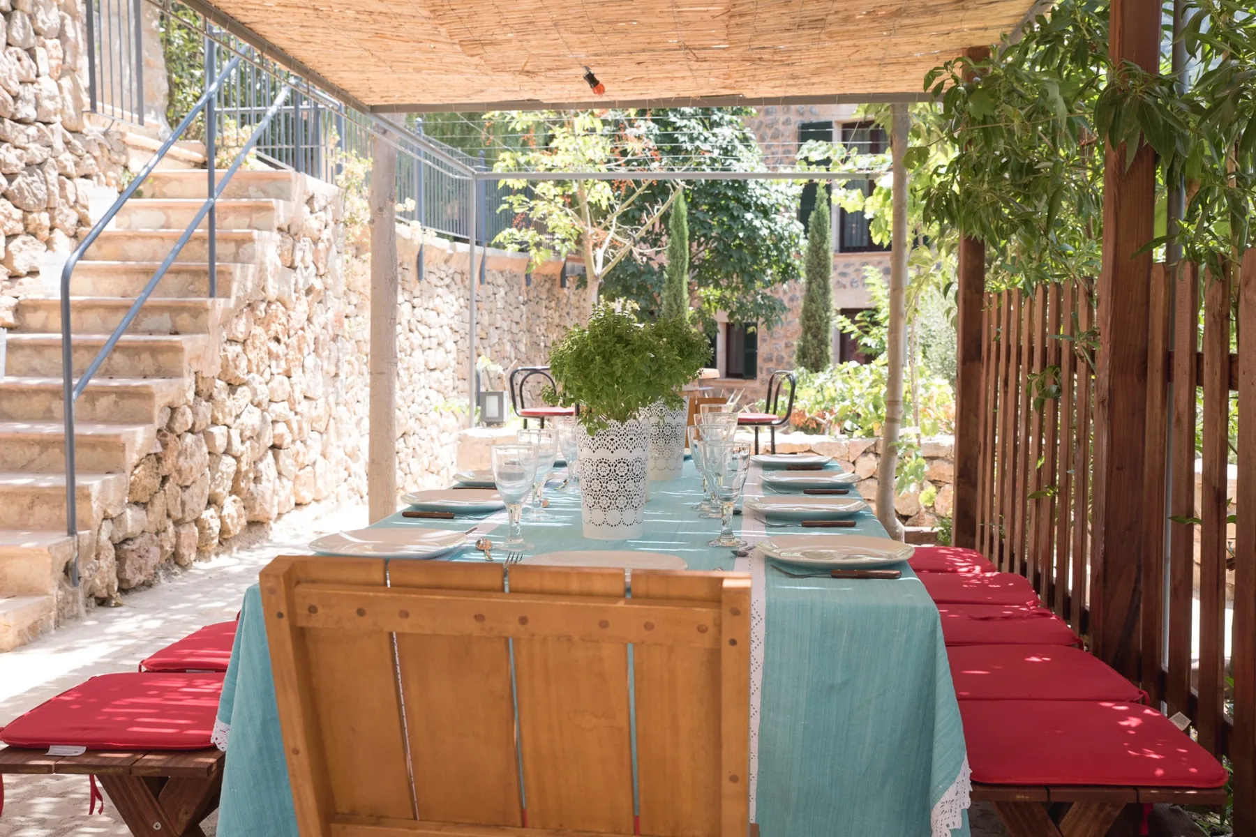 Terrace dining
